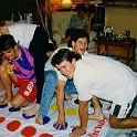 AUS NT AliceSprings 1992 CycadApt TacoParty Twister 001 : 1992, 8 Cycad Place, Alice Springs, Australia, NT, Parties, Taco's & Twister